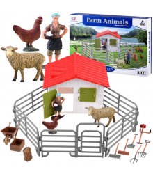 Ūkio rinkinys su figūrėlėmis " Avis ir višta"