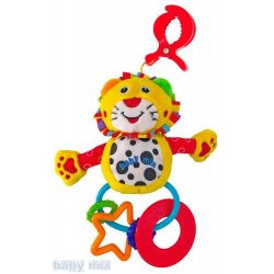 Baby Mix žaisliukas kūdikiui "Ryškiaspalvis Liūtas"