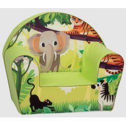 Žalias foteliukas - "Zoo draugai"