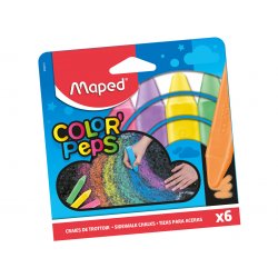 Kreidelės asfaltui "Maped Color’Peps"