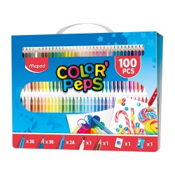 Piešimo reikmenų rinkinys "Maped Color’Peps" 100vnt.