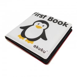 Lavinančioji knygutė kūdikiams "Pingvinas"