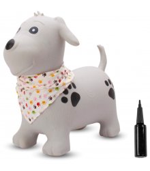 Vaikiškas guminis šokliukas ''Šuniukas'' su pompa