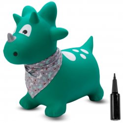 Vaikiškas guminis šokliukas ''Dinozauriukas'' su pompa