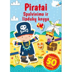 Spalvinimo knyga "Piratai"