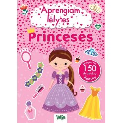 Knygelė su lipdukais. Aprengiam lėlytes "Princesės"