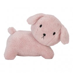 Pliušinis šuniukas "Fluffy pink"