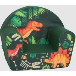 Žalias foteliukas "Dinozaurai"