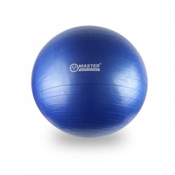 Tamsiai mėlynas gimnastikos kamuolys - Super Ball 86 cm