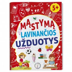 Užduočių knygelė lavinanti mąstymą 5m.+