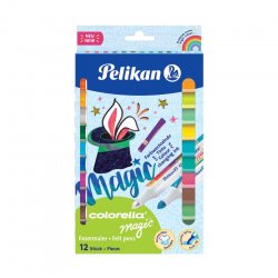 Pelikan flomasteriai 12 vnt COLORELLA magic