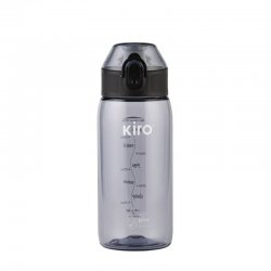 Kiro gertuvė be šiaudelio - pilka, 450 ml