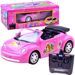 RC rožinis automobilis ''Beetle''