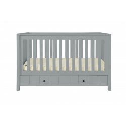 Pilka lova kūdikiui - Allpin 70x140 cm