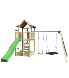 Medinės konstrukcijos žaidimų aikštelė - Playground