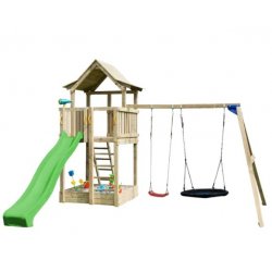 Medinės konstrukcijos žaidimų aikštelė - Playground