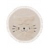 Kids rug Momo Cream ø 120 cm round