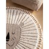 Kids rug Momo Beige ø 120 cm round