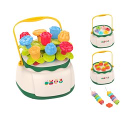 Edukacinis žaislas ''Gėlių krepšelis''