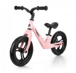 Švelniai rožinis balansinis dviratukas - "PRO Pink"