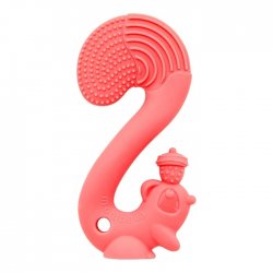 Mombella kūdikių kramtukas "Rožinė voverė"