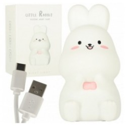 Silikoninė LED naktinė lemputė - Little Rabbit