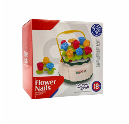 Rūšiavimo žaislas - Gėlių krepšelis