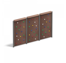 Lauko laipiojimo siienelė su akmenimis - Horizontal Bar TWIN