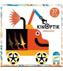Djeco Kinoptik magnetinis rinkinys "Transportas" 5+
