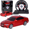 RC valdomas lenktytinis automobilis, raudonas BMW 1:24