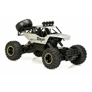 Metalinės konstrukcijos RC automobilis - Rock Crawler 1:12