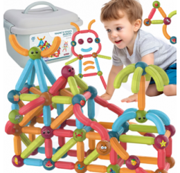 Edukacinis magnetinis konstruktorius - Building Blocks