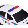 RC sportinis baltas policijos automobilis BMW X6