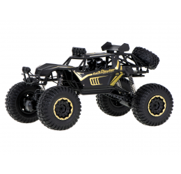 Juodos spalvos RC mašinėlė - Rock Crawler / 1:8