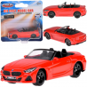 Metalinis raudonas automobilis BMW Z4