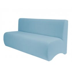 Minkšta sofa "Combo" - šviesiai mėly na