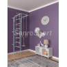 Sporto kompleksas - gimnastikos sienelė Pastel - mėlyna, 217 cm x 52,5 cm