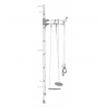 Gimnastikos sienelė montuojama prie sienos Magic - 217 x 58 cm, turkio