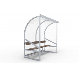 Žaidėjų suolelis su apsauga - Dugout / 4 žaidėjai