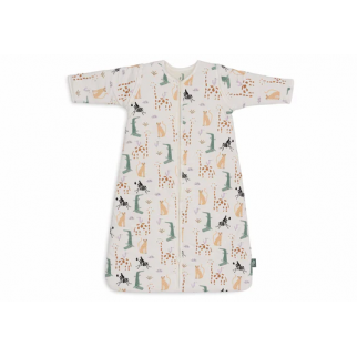 Jollein kūdikių miegmaišis su nuimamomis rankovėmis "Jungle Jumbo" 90 cm 2,5 - 3,5 TOG