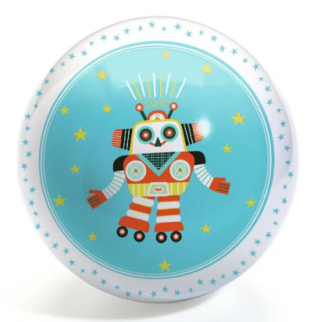 Djeco mažas kamuolys "Robotai" 12 cm