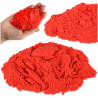 Raudonas kinetinis smėlis, 1kg