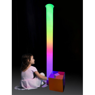 Šviečiantis LED vamzdis 180 cm šviesos terapijai