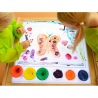 MASTERKIDZ sensorikos rinkinys: LED lenta + piešimo padėklas