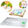 MASTERKIDZ sensorikos rinkinys: LED lenta + piešimo padėklas