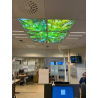 LED panelė paveikslėlių oazė - amstrong luboms