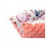 Rožinis kūdikių lizdelis - "RETRO" 80x45 cm