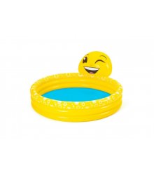 Geltonas baseinėlis su fontanu - "Šypsena"
