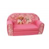 Rožinės spalvos sofa - "Šuniukai"
