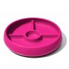 OXO silikoninė lėkštė su skyreliais - rožinė